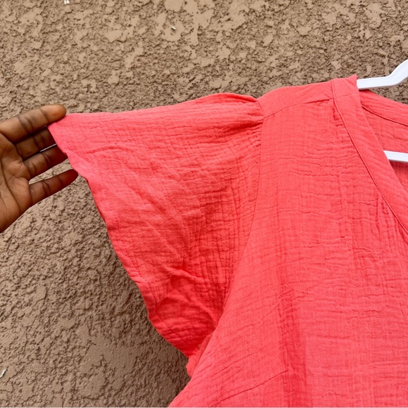 Belle by Kim Gravel Pink Textured Dress XL Resortwear - Picture 9 of 14